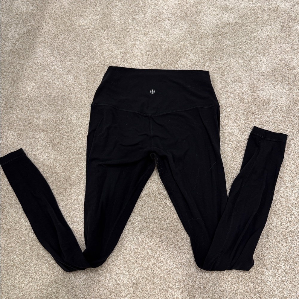 Black Lululemon align leggings